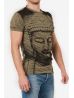 Мужская футболка Big Budda Face Green в интернет магазине Sure-shop.ru 12336