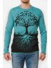 Мужской Лонгслив Tree of Life Light Blue в интернет магазине Sure-shop.ru