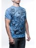 Мужская футболка Sitting Ganesh Blue в интернет магазине Sure-shop.ru 12336