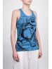 Женская майка Happy Buddha Blue в интернет магазине Sure-shop.ru 22437