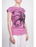 Женская футболка Octopus Purple в интернет магазине Sure-shop.ru 12336